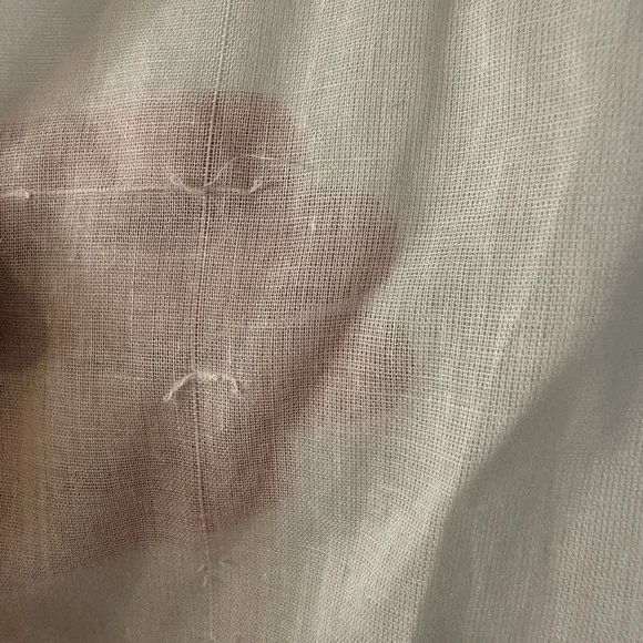 Embroidered White Short-Sleeve Peasant Top - Picture 9 of 9